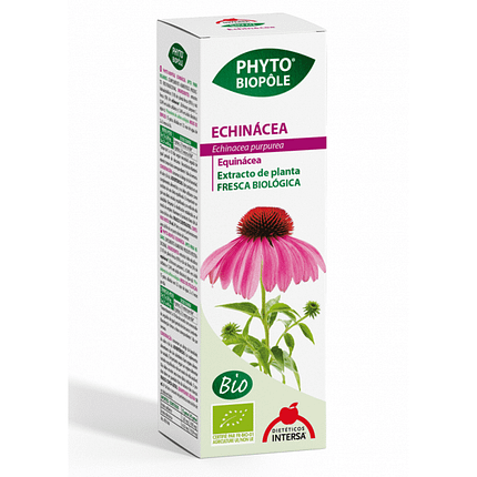 Phyto Biopôle Echinácea, com ingredientes biológicos, sem glúten e adequado a vegans