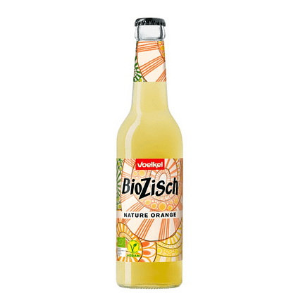 BioZisch Laranja com ingredientes biológicos