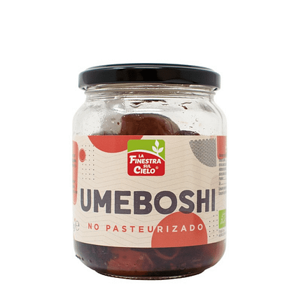 Umeboshi Bio com ingredientes biológicos
