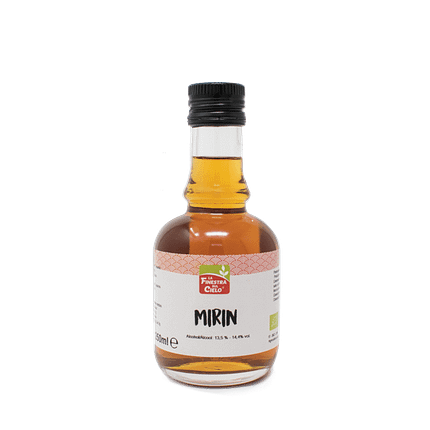 Vinho de Arroz Mirin com ingredientes de origem biológica