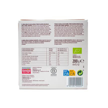 Biscoitos de Arroz com Recheio de Mirtilo Alimentação Germinal