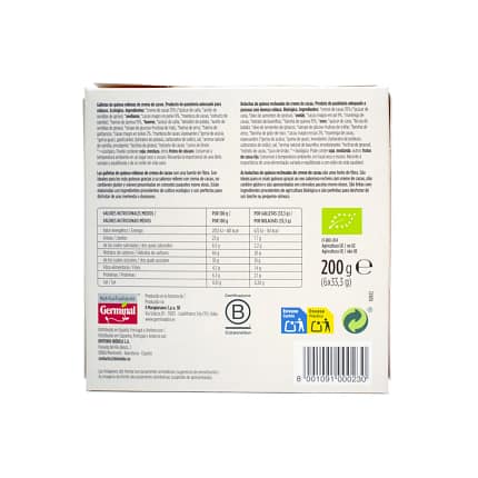 Biscoitos de Quinoa de Cacau Germinal Alimentação