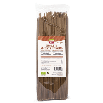 Esparguete de Centeio Integral de origem biológica