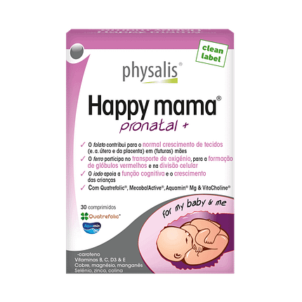 Happy Mama, suplemento alimentar