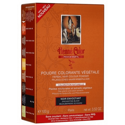 Henné Premium Noir Envoutant, cabelo preto cativante