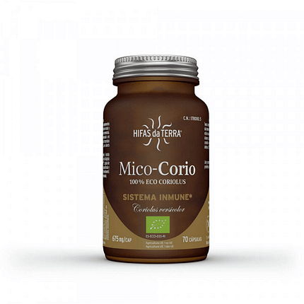 Mico-Corio biológico, sem glúten e adequado a vegans