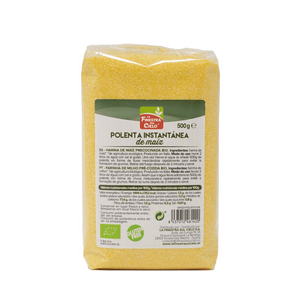 Farinha de Milho Pré-Cozida biológica e sem glúten