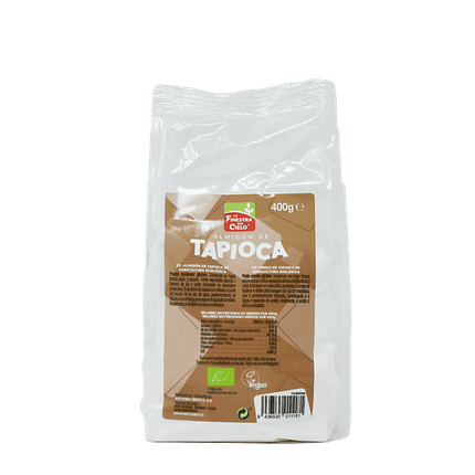 Amido de Tapioca, com ingredientes biológicos e adequado a vegans