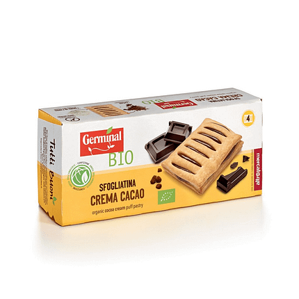 Bolo de Espelta Recheado de Chocolate com ingredientes biológicos