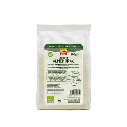 Farinha de Amêndoa com ingredientes biológicos e sem glúten