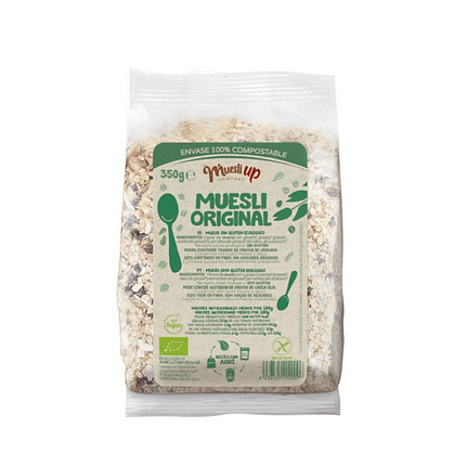 Muesli Original, biológico, sem glúten ideal para vegans