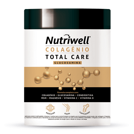 Nutriwell Total Care para músculos, ossos e cartilagens