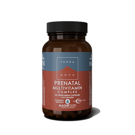 PreNatal Multivitamin Complex para a saúde feminina, adequado a vegans