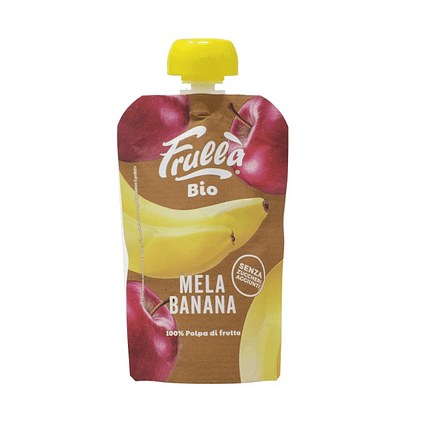 Puré de Maçã e Banana biológico