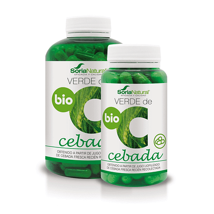 Verde de Cevada, suplemento alimentar com ingredientes biológicos