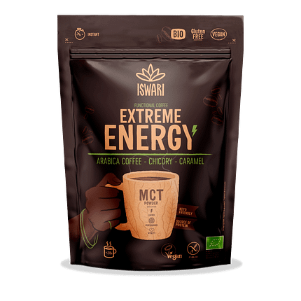 Extreme Energy Café Chicória, biológico, sem glúten, vegan