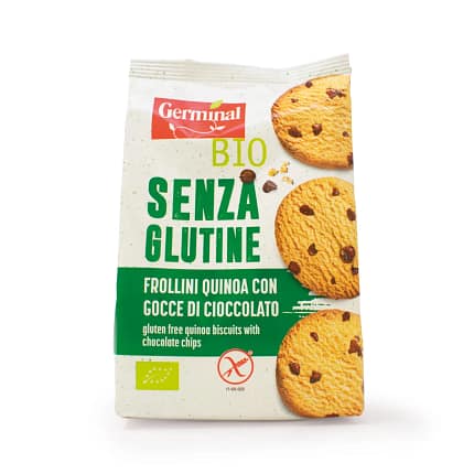 Bolachas de Quinoa com Pepitas de Chocolate Alimentação Germinal