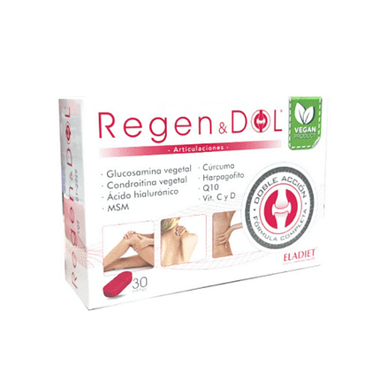 Regen & Dol Vegan, suplemento alimentar vegan, sem glúten, sem lactose