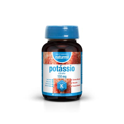Citrato de Potássio Suplemento Alimentar Naturmil Músculos Sistema Nervoso