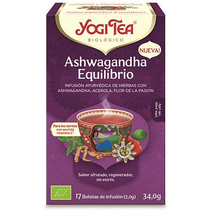 Infusão Ashwagandha Balance infusão biológica