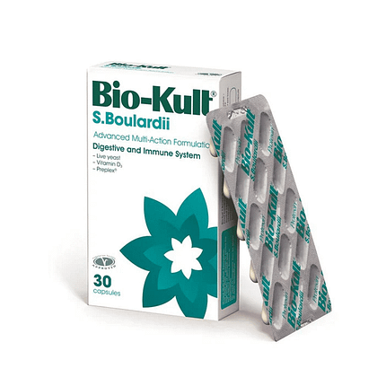 Bio-Kult S. Boulardii, suplemento alimentar sem glúten, vegetariano