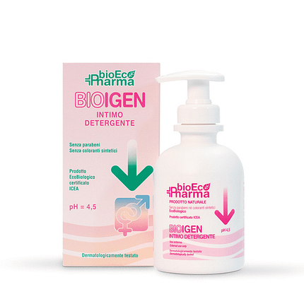 Bioigen Gel de Higiene Íntima, ingredientes biológicos
