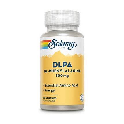 DLPA dl-phenylalanine, suplemento alimentar vegetariano