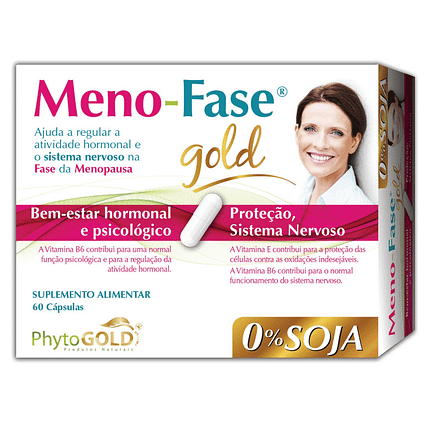 Meno-Fase Gold, suplemento alimentar sem soja