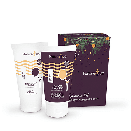 Bema Bio Nature's Up Shower Kit, com ingredientes biológicos