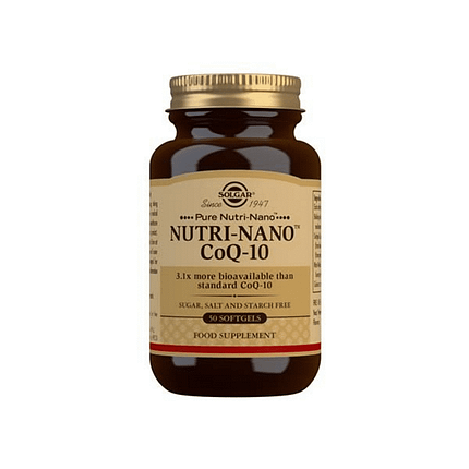 Nutri-Nano CoQ10, suplemento alimentar sem açúcar