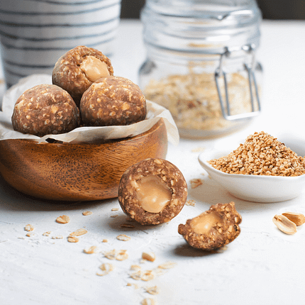 Salted Caramel Bomb, ingredientes biológicos, sem glúten, vegan