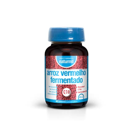 Arroz Vermelho Fermentado Suplemento Alimentar Naturmil Antioxidantes Sistema Cardiovascular