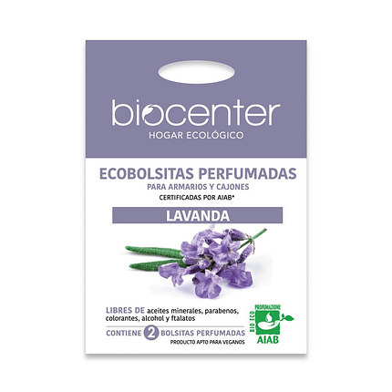 Bolsas Perfumadas Lavanda, biológico, vegan