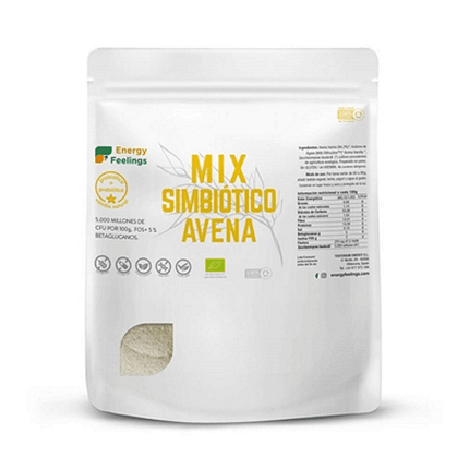 Mix Simbiótico Aveia, biológico, sem glúten, vegan
