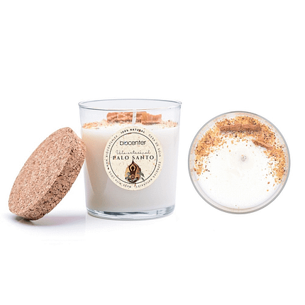 Vela Artesanal Pau Santo, 100% natural