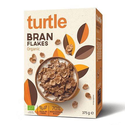Bran Flakes, com ingredientes biológicos