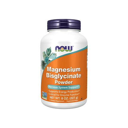 Magnesium Bisglycinate Powder, suplemento alimentar vegan e vegetariano