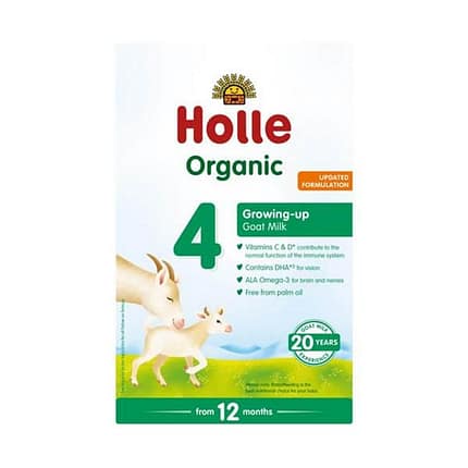 Leite de Cabra em Pó 4, com ingredientes biológicos