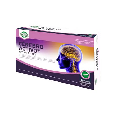 Cérebro Activo Ampolas Suplemento Alimentar Sovex