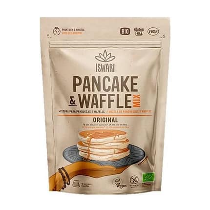 Panqueca Mix Original, biológico, sem glúten, vegan