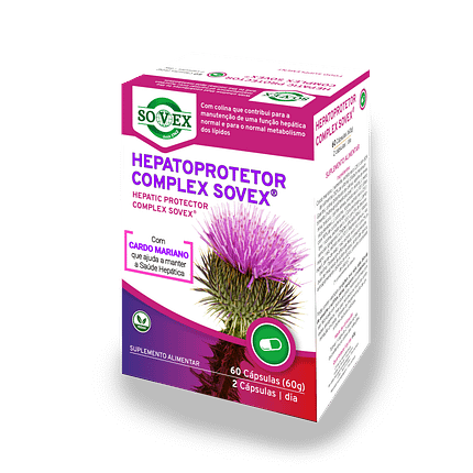 Hepatoprotetor Complex, suplemento alimentar vegan