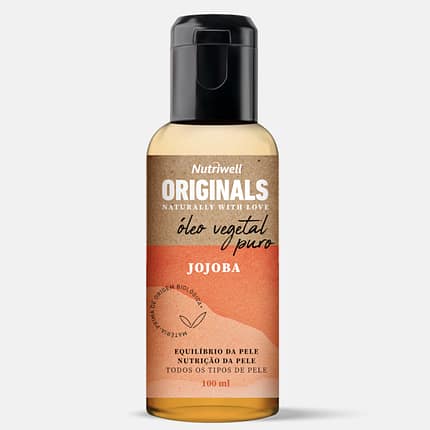 Óleo Vegetal Puro de Jojoba, de origem biológica