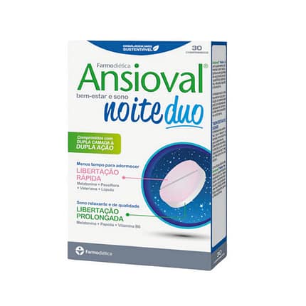 Ansioval Noite Duo, suplemento alimentar
