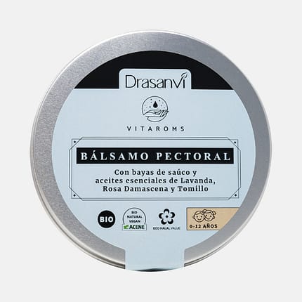 Balsamo Peitoral para Criança, com ingredientes biológicos