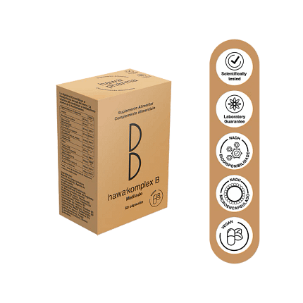 Hawa Komplex B Hawa Pharma Suplemento Alimentar Vitaminas Sistema Imunitário Saúde Cardiovascular Saúde Neurológica Energia