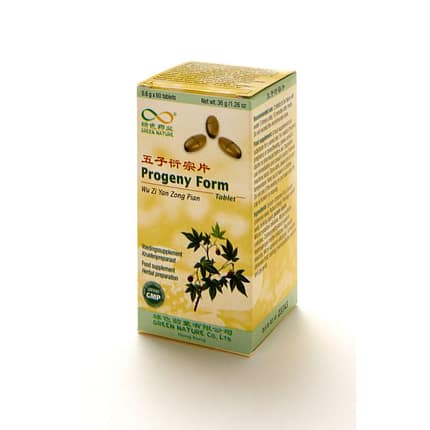 Progeny Form Wu Zi Yan Zong Pian, fitoterapia chinesa