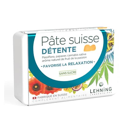 Gomas Pâte Suisse Relax Suplemento Alimentar Lehning Sistema Nervoso