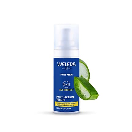 Sérum Anti-Idade Homem 5 em 1 Cosmética Weleda