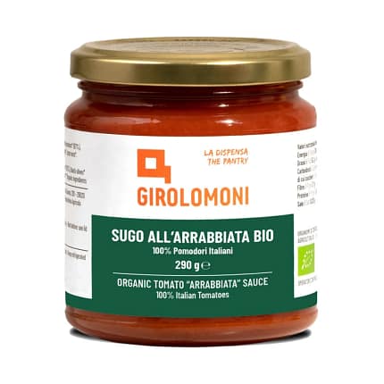 Molho de Tomate Arrabbiata Alimentação Girolomoni