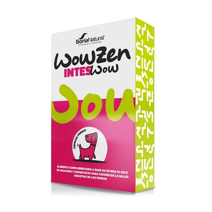 Inteswow Cães Wowzen Soria Natural Animais Suplemento Saúde Digestiva
